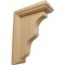 Ekena Millwork 2 1/4"W x 5"D x 7"H Hamilton Traditional Bracket, Cherry BKT02X05X07HACH - alternate 1